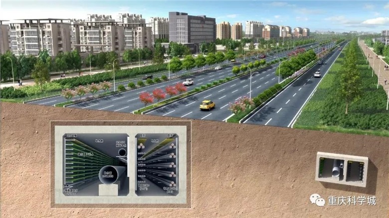 空間大得可以跑卡車(chē)！科學(xué)大道一期地下綜合管廊建設(shè)過(guò)半